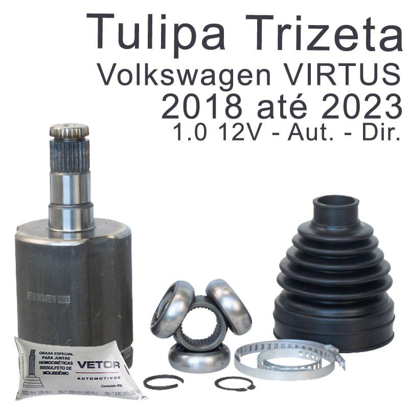 Tulipa Trizeta Vw T-cross 2020 a 2023 - 1331229 - VT5718 | Magalu